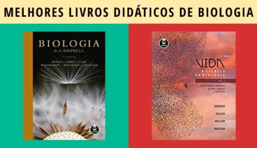 Os 5 melhores livros didáticos de biologia de 2022