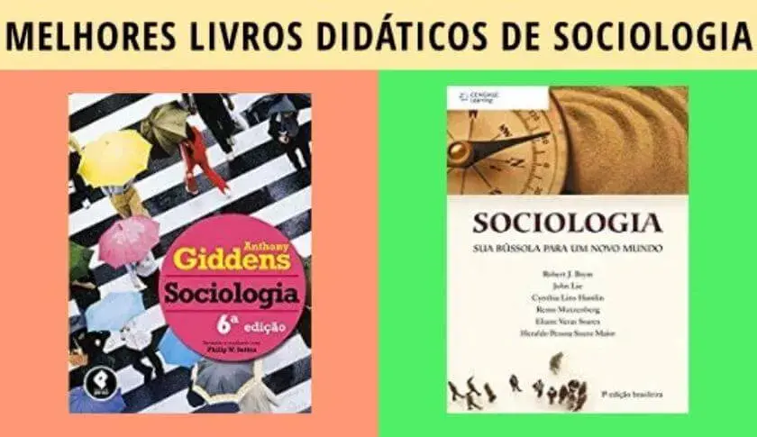 Os 5 melhores livros didáticos de sociologia de 2022